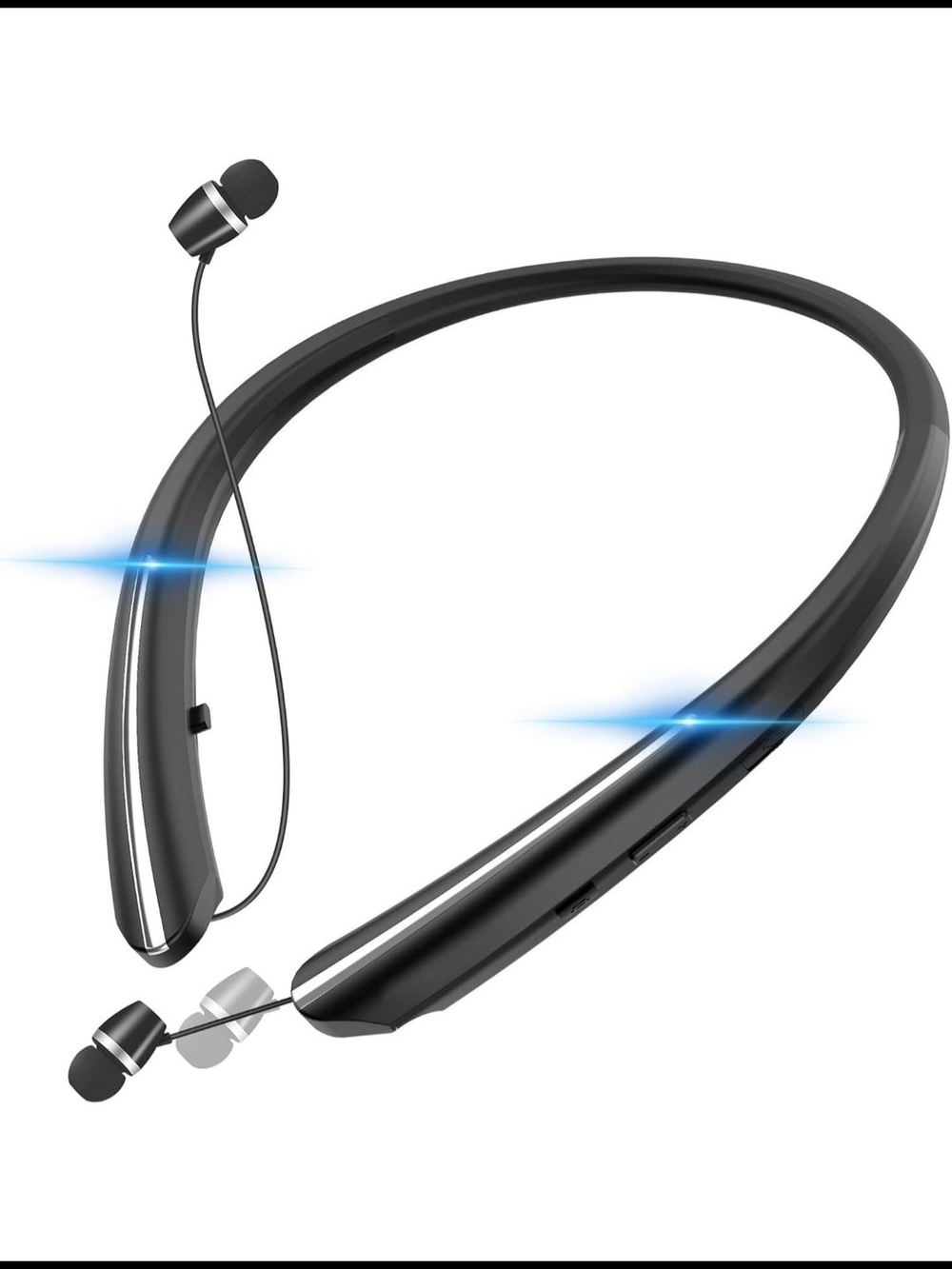 Bluetooth 5.3 Neckband Bluetooth Headphone, Sweat Resistant Noise Cancelling
